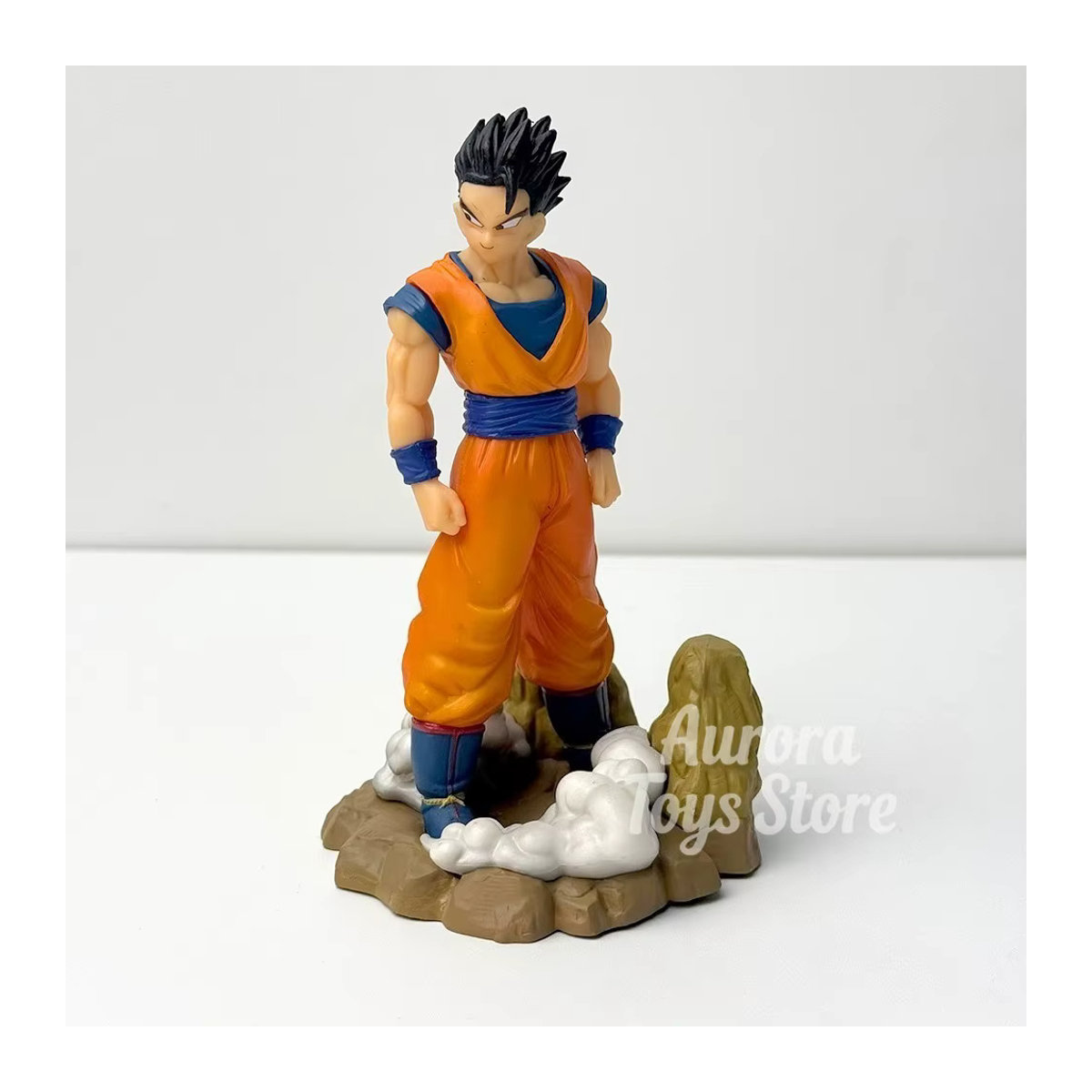 Bandai Dragon Ball Z Anime Figur Super Saiyajin Son Gohan Actionfigur aus Kunststoff, Farbe: Orange, Höhe: 13,5 cm - Bild 2