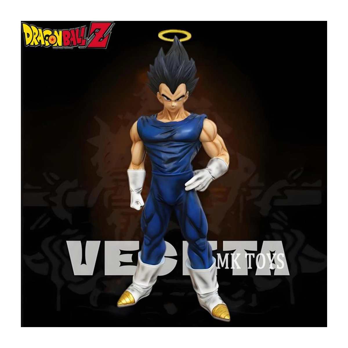 Bandai Dragon Ball Z Anime Figur Vegeta Actionfigur in Blau, Höhe: 29 cm - Bild 1