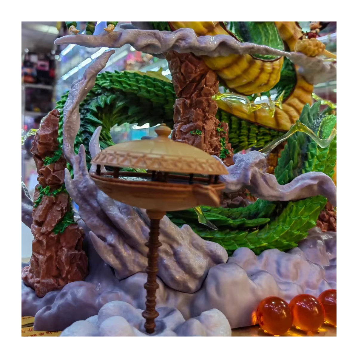 Bandai Dragon Ball Z Anime Figuren Set mit Shenron und Goku aus Kunststoff, mehrfarbig, Höhe: 50 cm - Bild 3