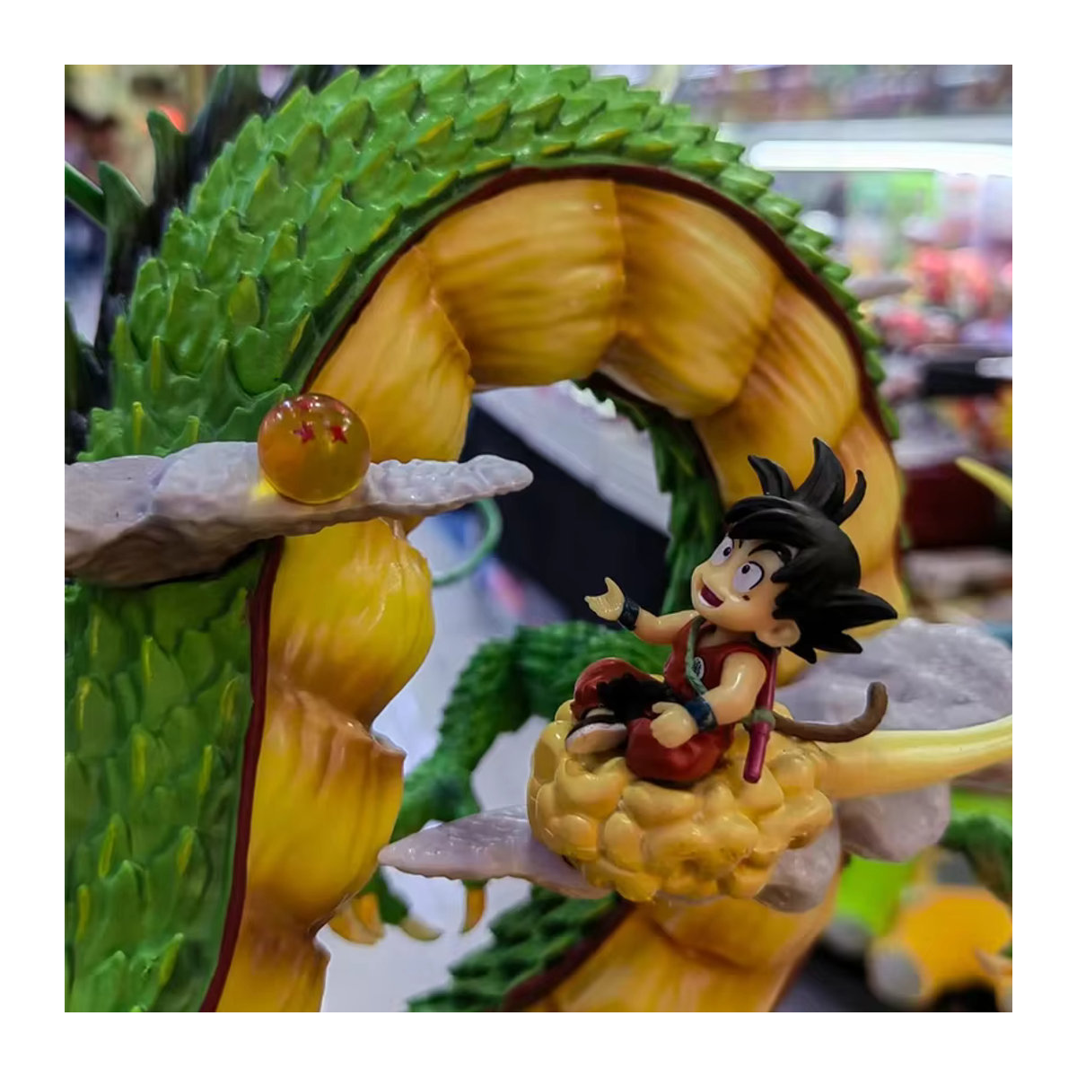 Bandai Dragon Ball Z Anime Figuren Set mit Shenron und Goku aus Kunststoff, mehrfarbig, Höhe: 50 cm - Bild 5