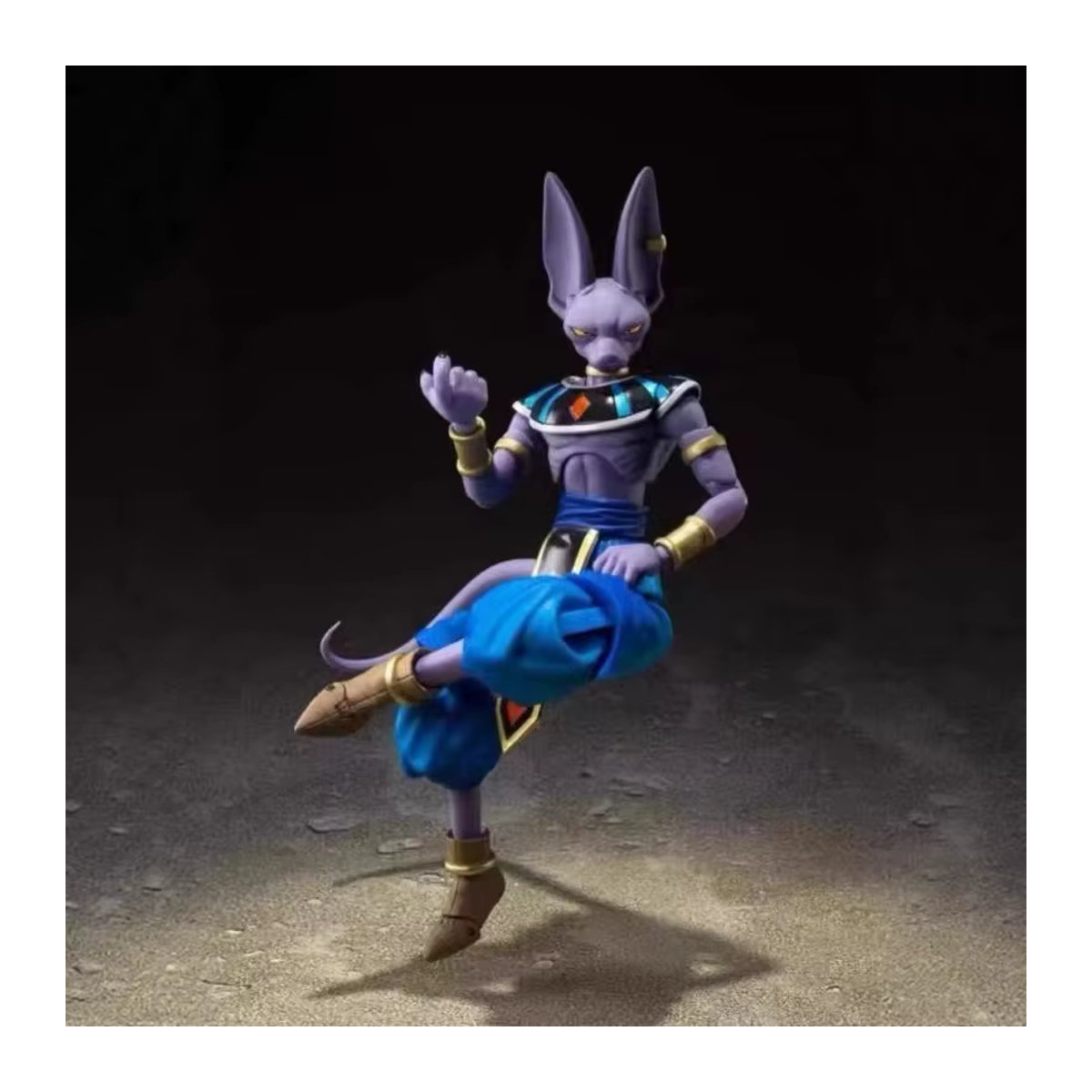 Bandai Dragon Ball Z Beerus Super God Of Destruction Anime-Figur aus PVC in Lila - Bild 2
