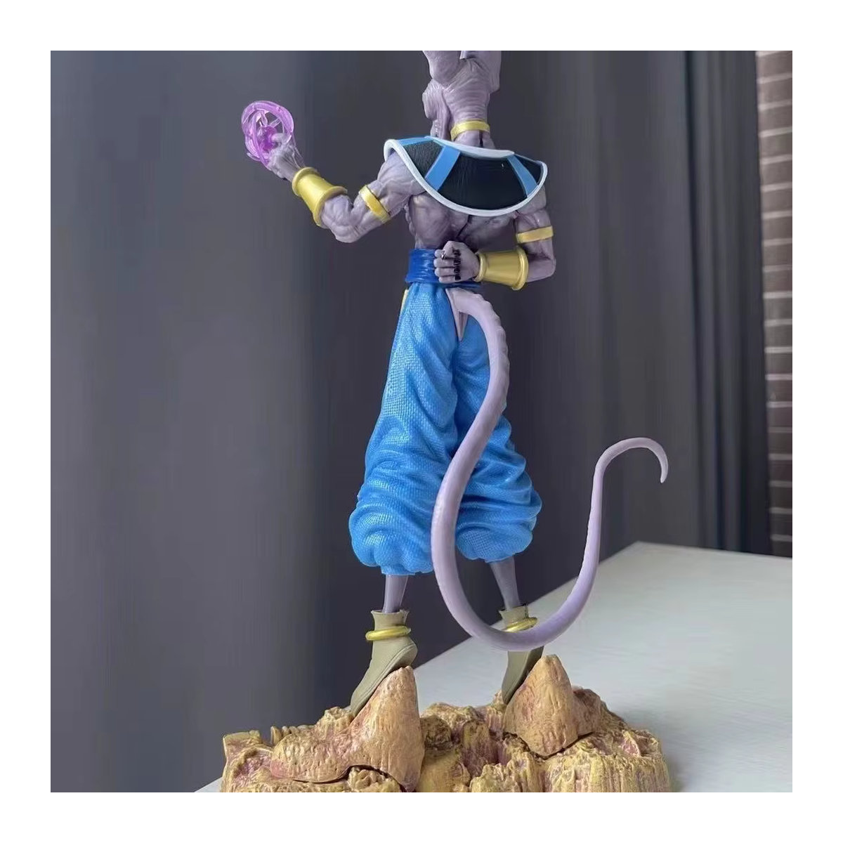 Bandai Dragon Ball Z Beerus Super Gott der Zerstörung Actionfigur, lila, Höhe: 30 cm - Bild 2