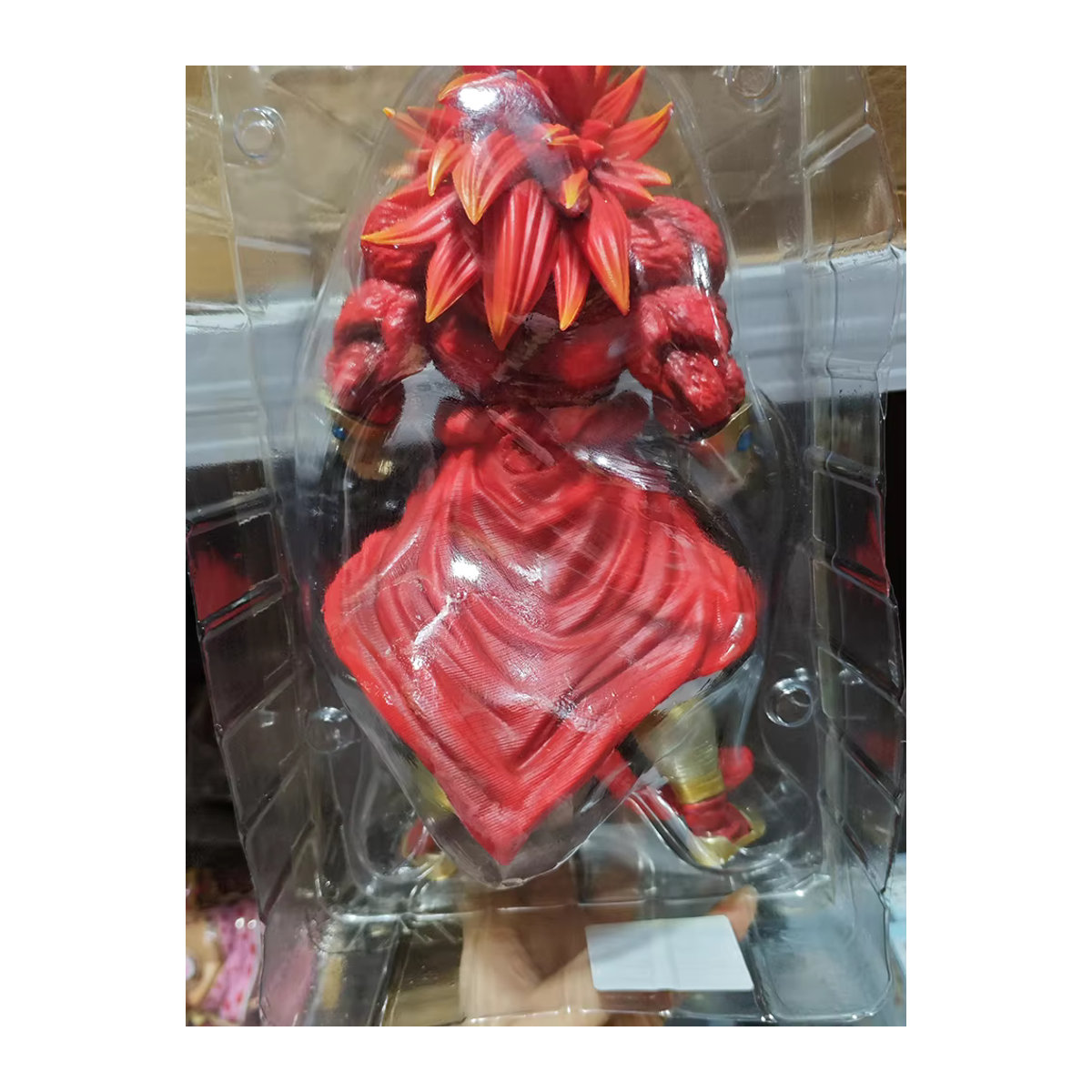 Bandai Dragon Ball Z Brolly Figur in Rot, Anime Sammlerstück Statue, Höhe: 30 cm - Bild 6