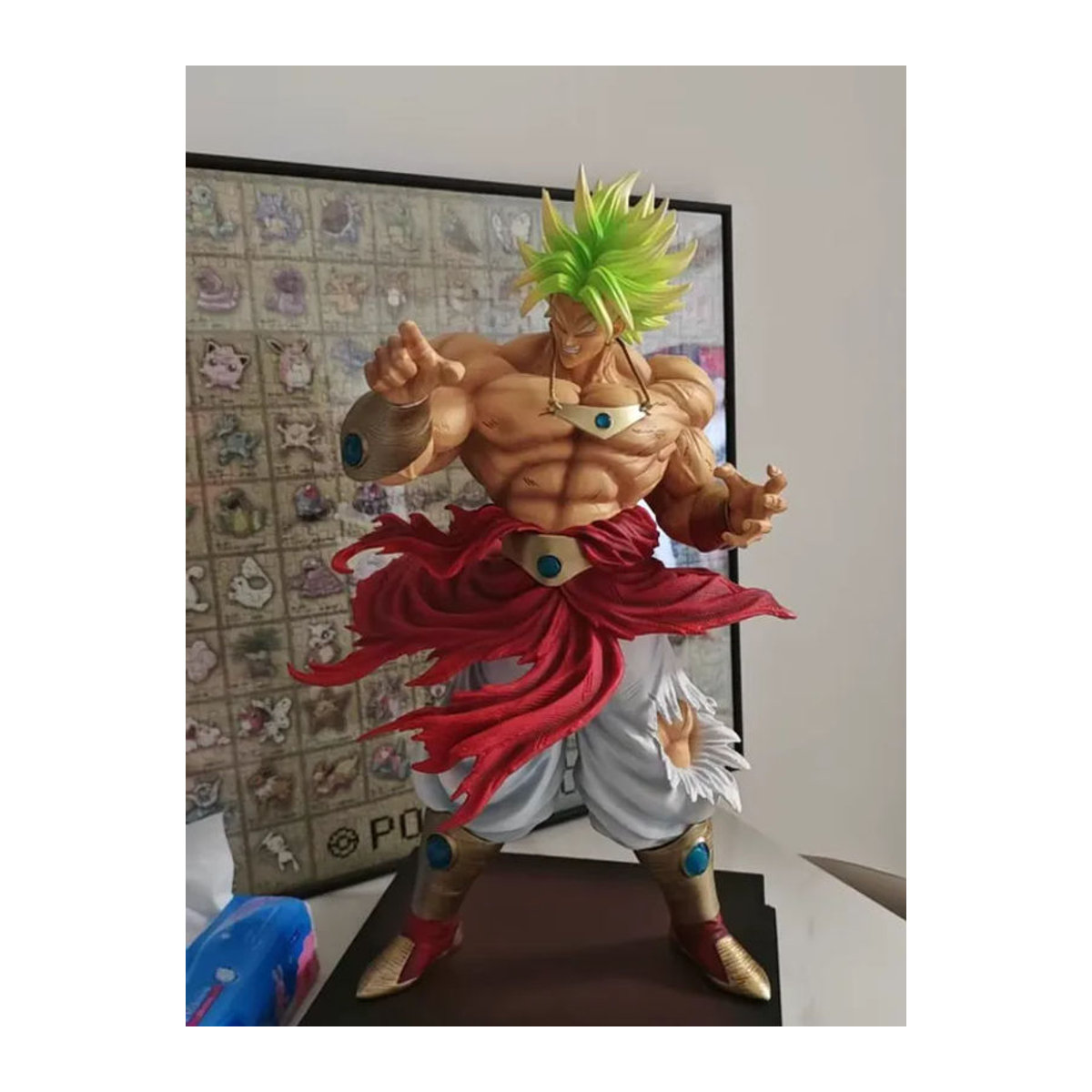 Bandai Dragon Ball Z Broly Super Saiyan Anime-Figur aus Kunststoff, mehrfarbig, Höhe: 30 cm - Bild 5