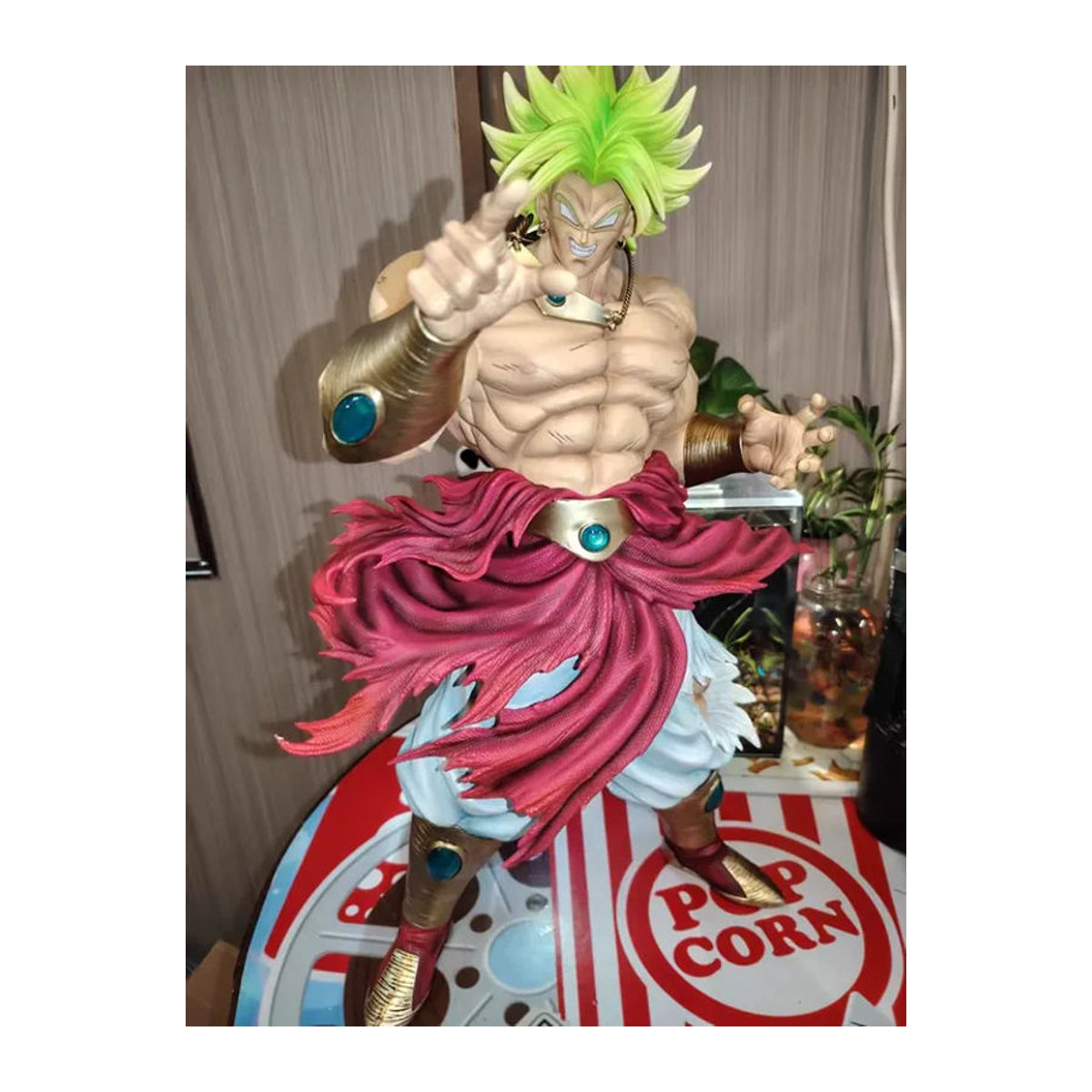 Bandai Dragon Ball Z Broly Super Saiyan Anime-Figur aus Kunststoff, mehrfarbig, Höhe: 30 cm - Bild 6