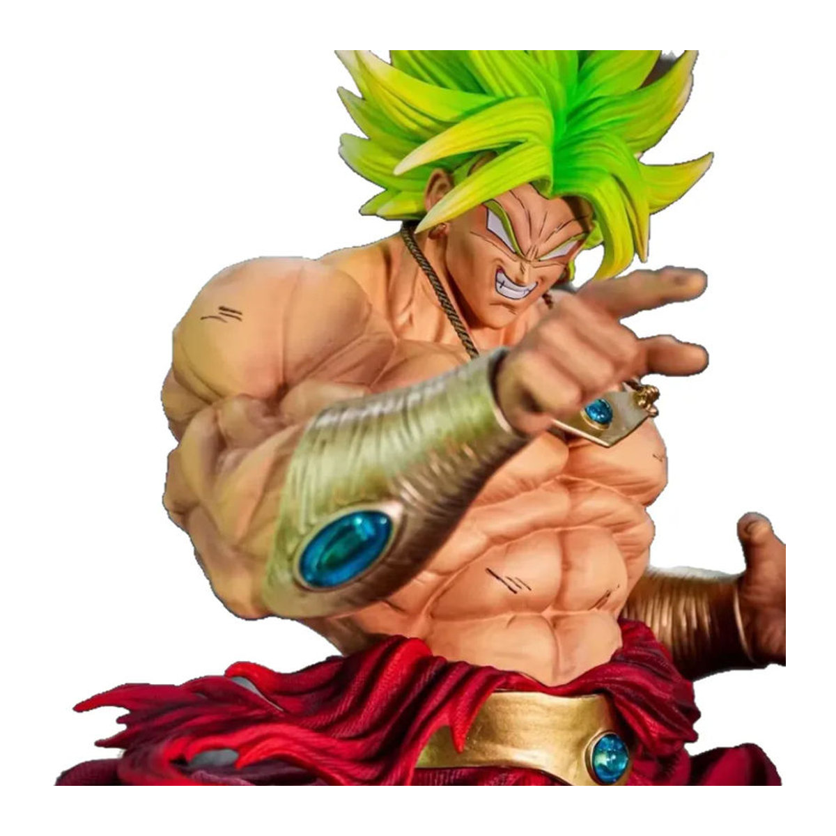 Bandai Dragon Ball Z Broly Super Saiyan Anime-Figur aus Kunststoff, mehrfarbig, Höhe: 30 cm - Bild 7