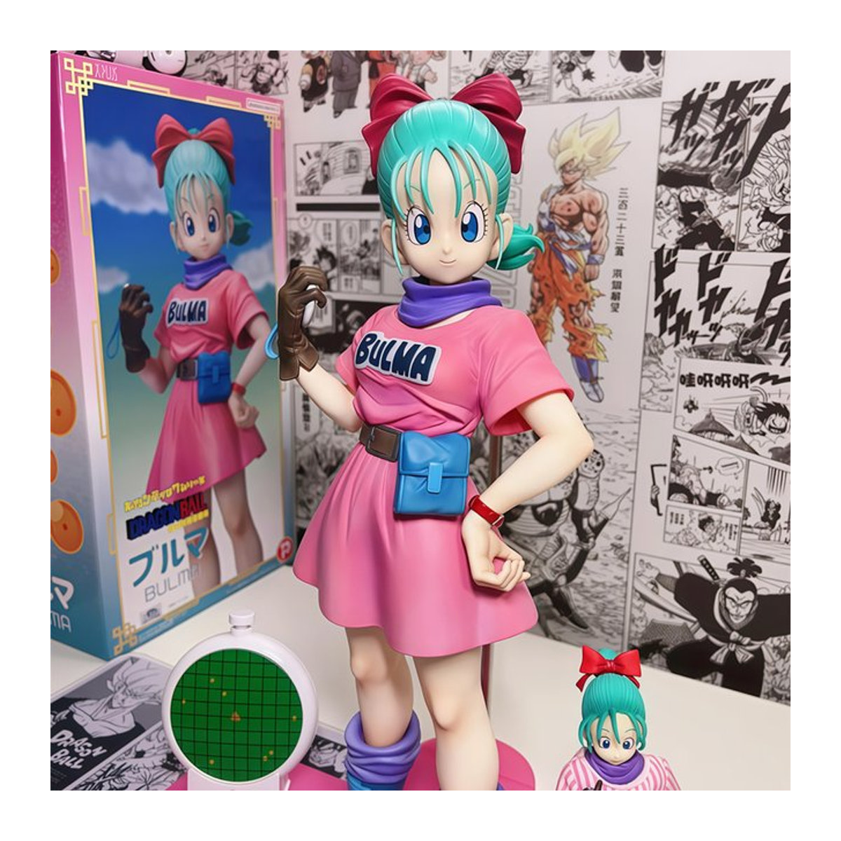 Bandai Dragon Ball Z Bulma Actionfigur Glitter und Glamour aus Kunststoff, Höhe: 26 cm, mehrfarbig - Bild 1
