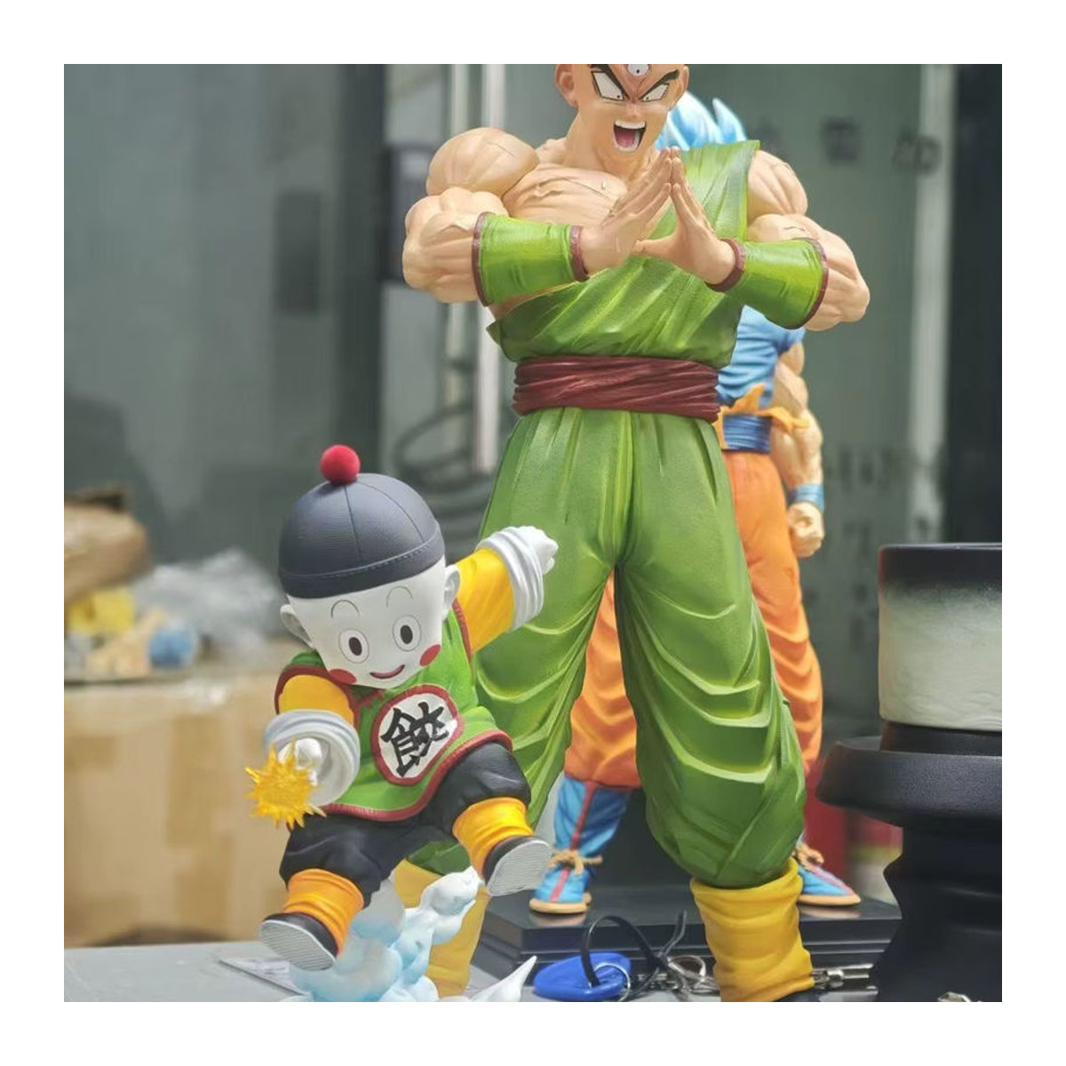 Bandai Dragon Ball Z Chaozu Anime Figur aus Kunststoff, mehrfarbig, Höhe: 16 cm - Bild 3
