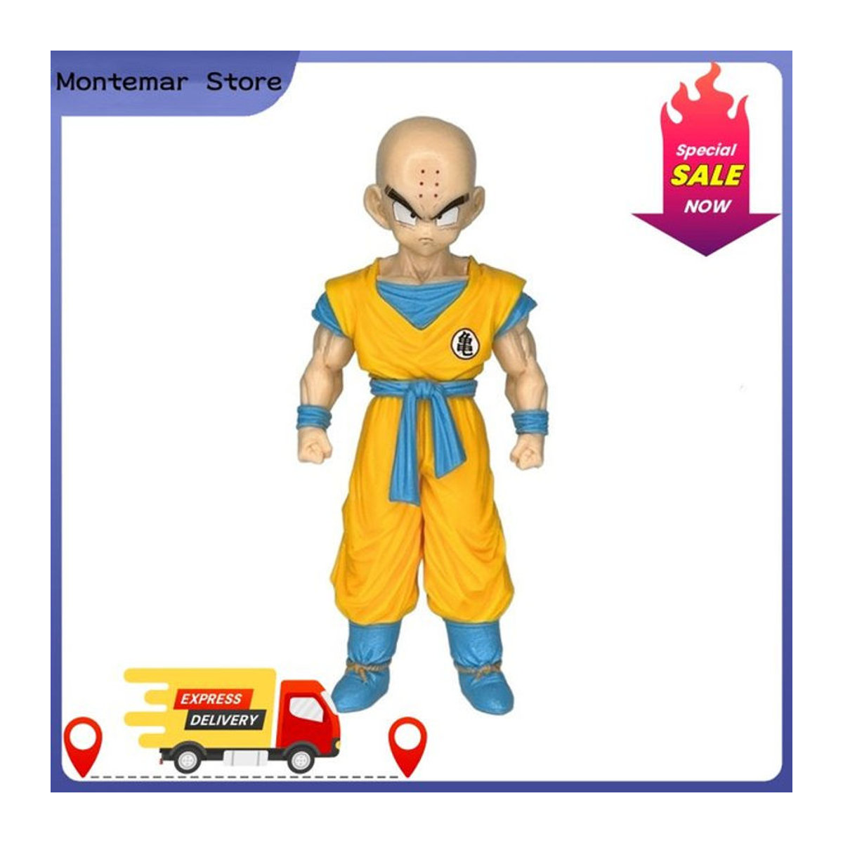 Bandai Dragon Ball Z Figur Krillin Gk Son Gohan Infinite Z Warrior Serie mehrfarbig - Bild 1