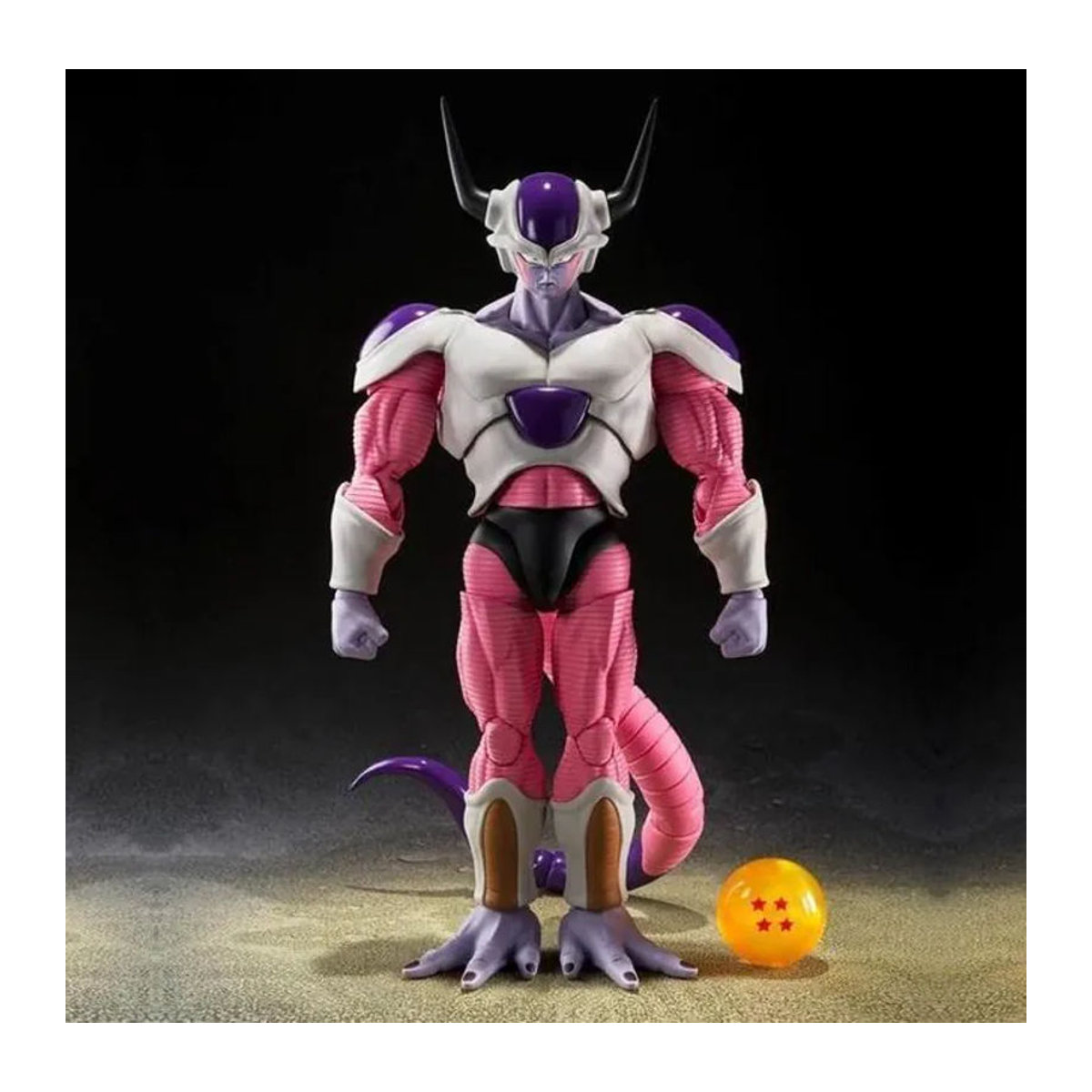 BANDAI Dragon Ball Z Frieza Second Form Figur in Mehrfarbig mit 19 cm Höhe - Bild 1