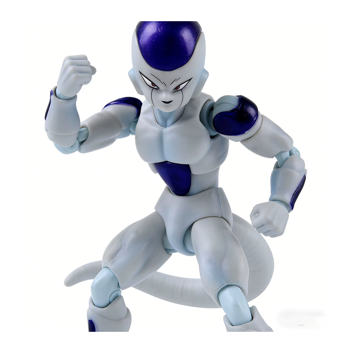 Bandai Dragon Ball Z Frieza Vierte Form Actionfigur in Weiß aus Kunststoff - Bild 3
