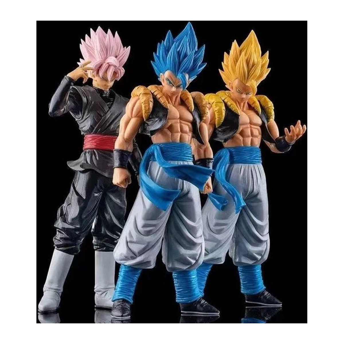 Bandai Dragon Ball Z Gogeta Super Saiyan Actionfigur aus PVC in Blau und Mehrfarbig, Höhe: 31 cm - Bild 1