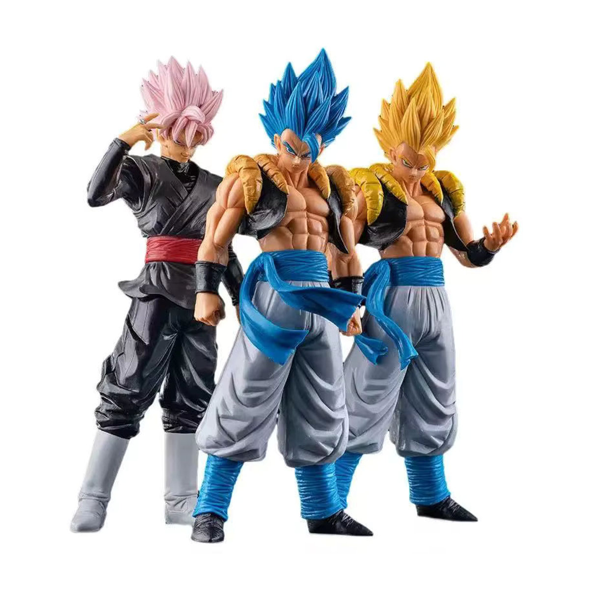 Bandai Dragon Ball Z Gogeta Super Saiyan Actionfigur aus PVC in Blau und Mehrfarbig, Höhe: 31 cm - Bild 5