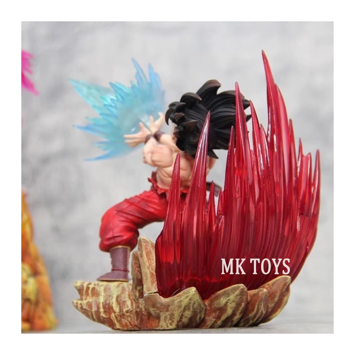 Bandai Dragon Ball Z Goku Actionfigur aus PVC, mehrfarbig, Höhe: 13 cm - Bild 4