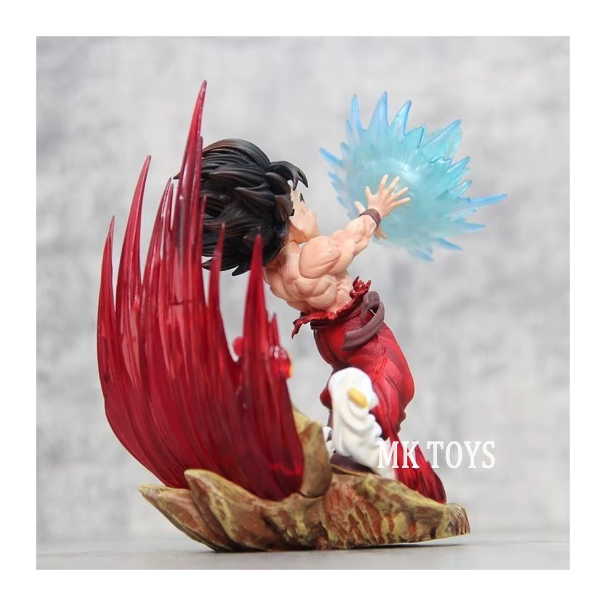 Bandai Dragon Ball Z Goku Actionfigur aus PVC, mehrfarbig, Höhe: 13 cm - Bild 5