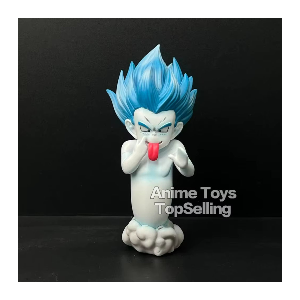 Bandai Dragon Ball Z Gotenks Anime Figur in Weiß, Höhe: 14,5 cm, Nachtleuchtende Actionfigur aus Kunststoff - Bild 2