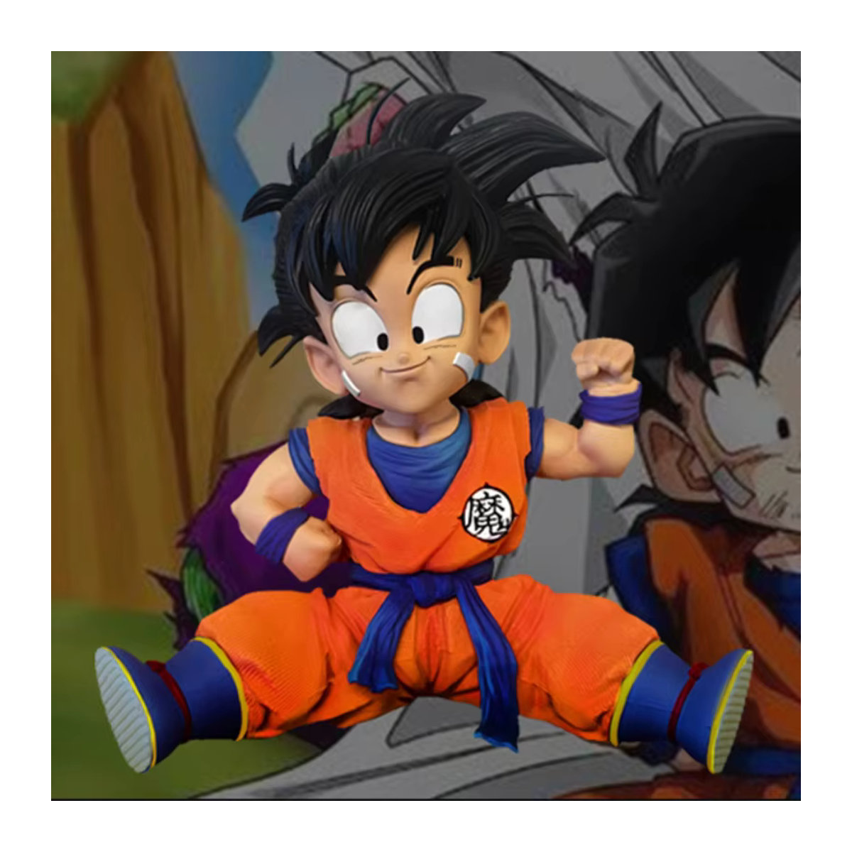 Bandai Dragon Ball Z Kid Gohan Actionfigur aus Kunststoff, mehrfarbig, Höhe: 12 cm - Bild 2