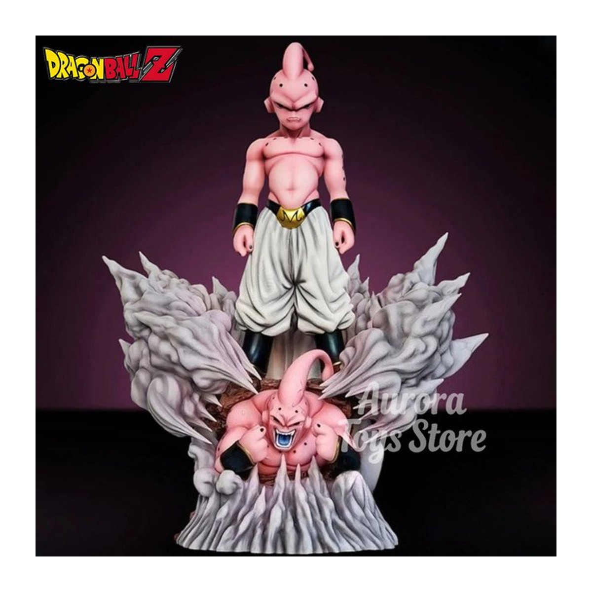 Bandai Dragon Ball Z Majin Buu Anime Figur aus Kunststoff in Rosa, Höhe: 19-22 cm - Bild 1
