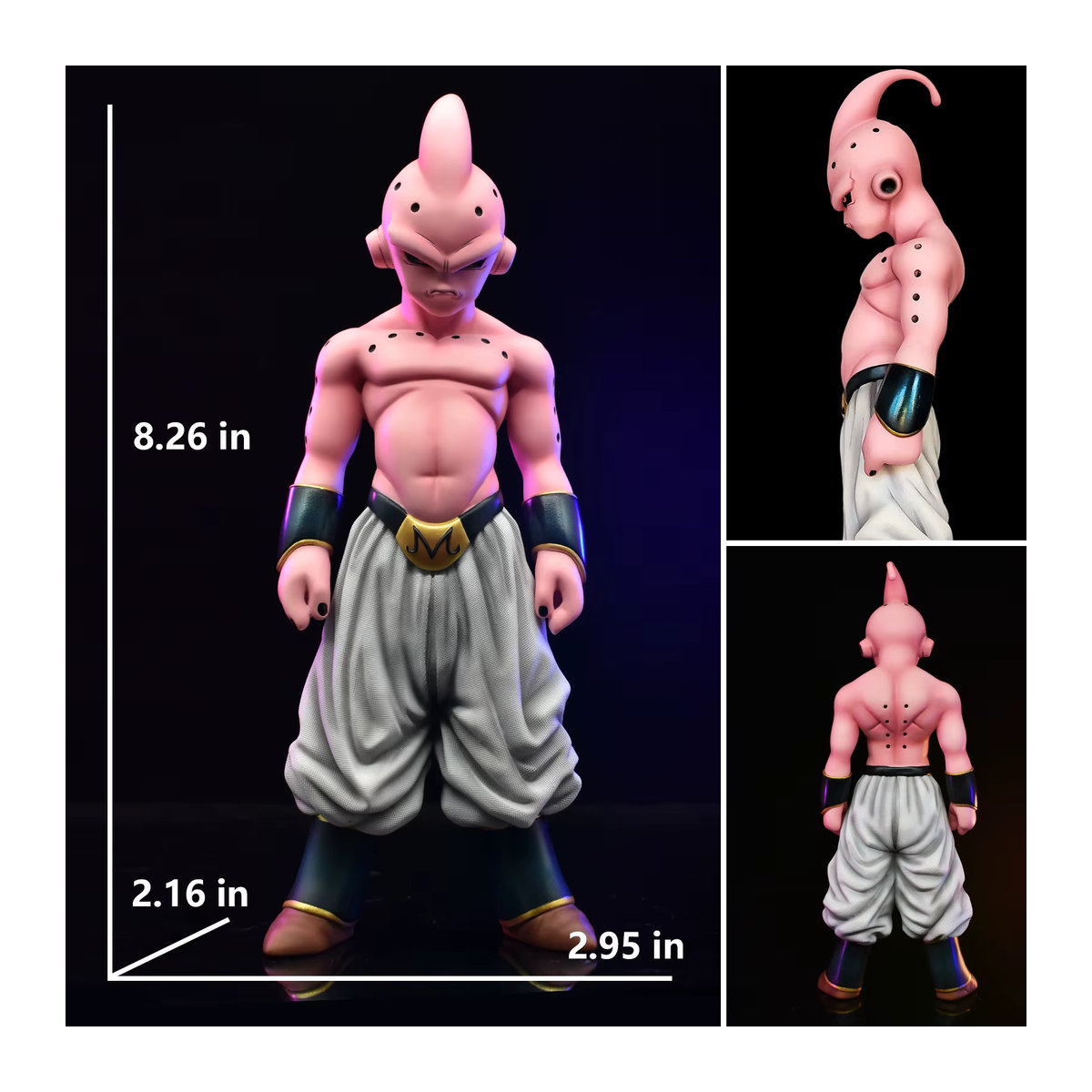 Bandai Dragon Ball Z Majin Buu Anime Figur aus Kunststoff, Rosa, Höhe: 21 cm - Bild 2