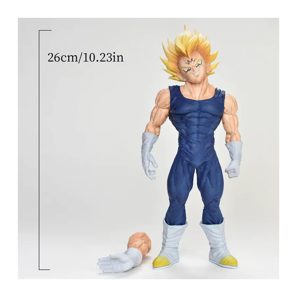Bandai Dragon Ball Z Majin Vegeta Actionfigur aus Kunststoff, mehrfarbig, Höhe: 26 cm - Bild 2