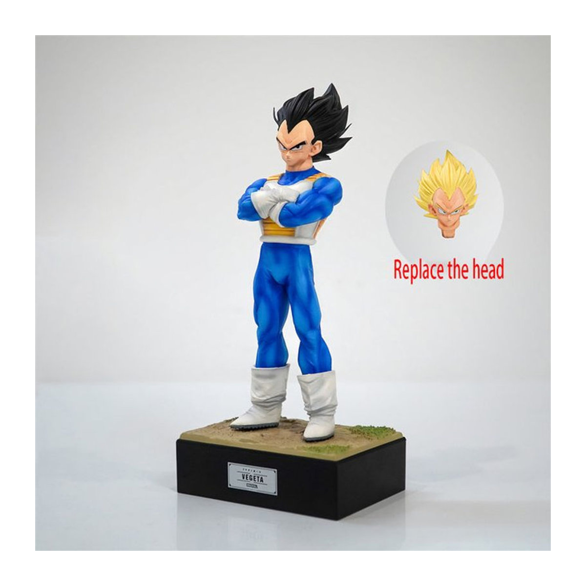 Bandai Dragon Ball Z Majin Vegeta Actionfigur aus Kunststoff, mehrfarbig, Höhe: 28 cm - Bild 1