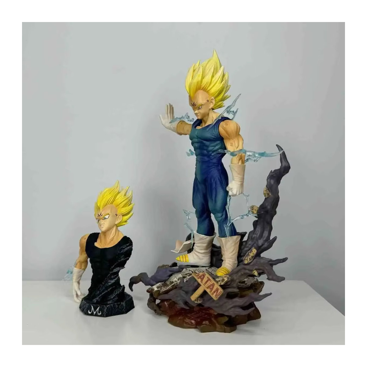 Bandai Dragon Ball Z Majin Vegeta Anime Figur aus Kunststoff, mehrfarbig, Höhe: 22 cm - Bild 2