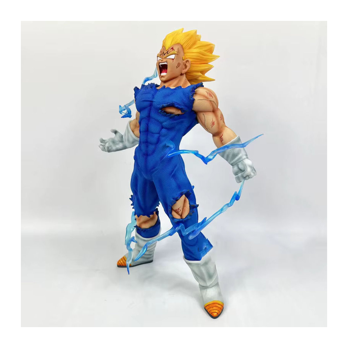Bandai Dragon Ball Z Majin Vegeta Anime Figur aus PVC in Blau, Höhe: 27 cm - Bild 2