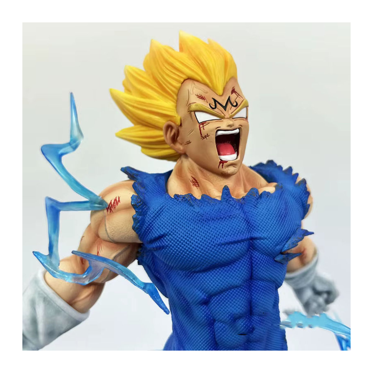Bandai Dragon Ball Z Majin Vegeta Anime Figur aus PVC in Blau, Höhe: 27 cm - Bild 4