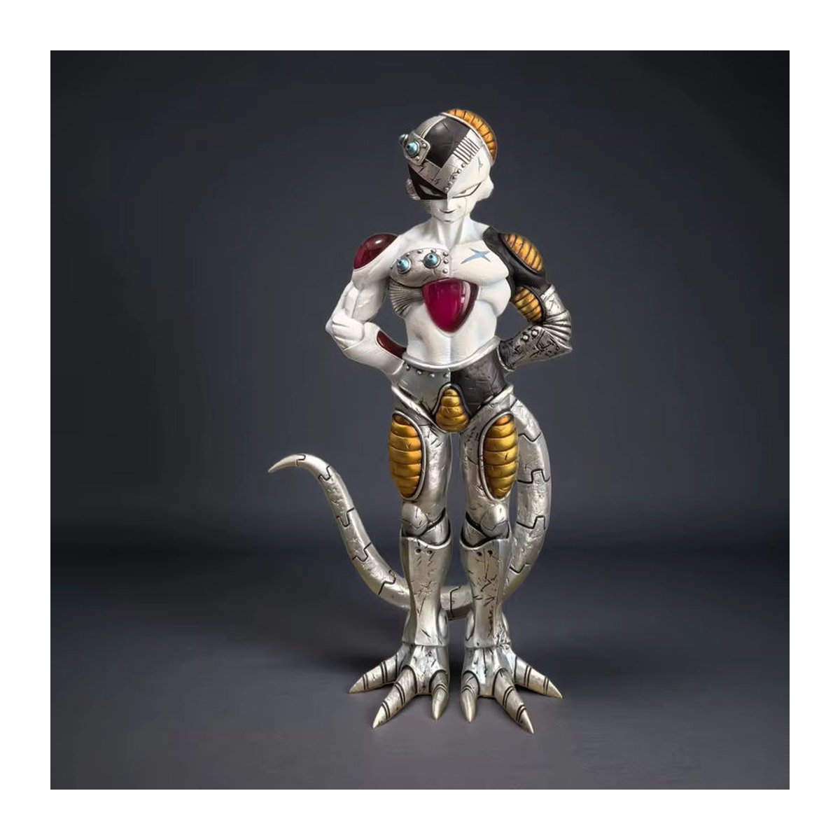 Bandai Dragon Ball Z Mecha Frieza GK Statue Figur aus Kunstharz, mehrfarbig - Bild 2