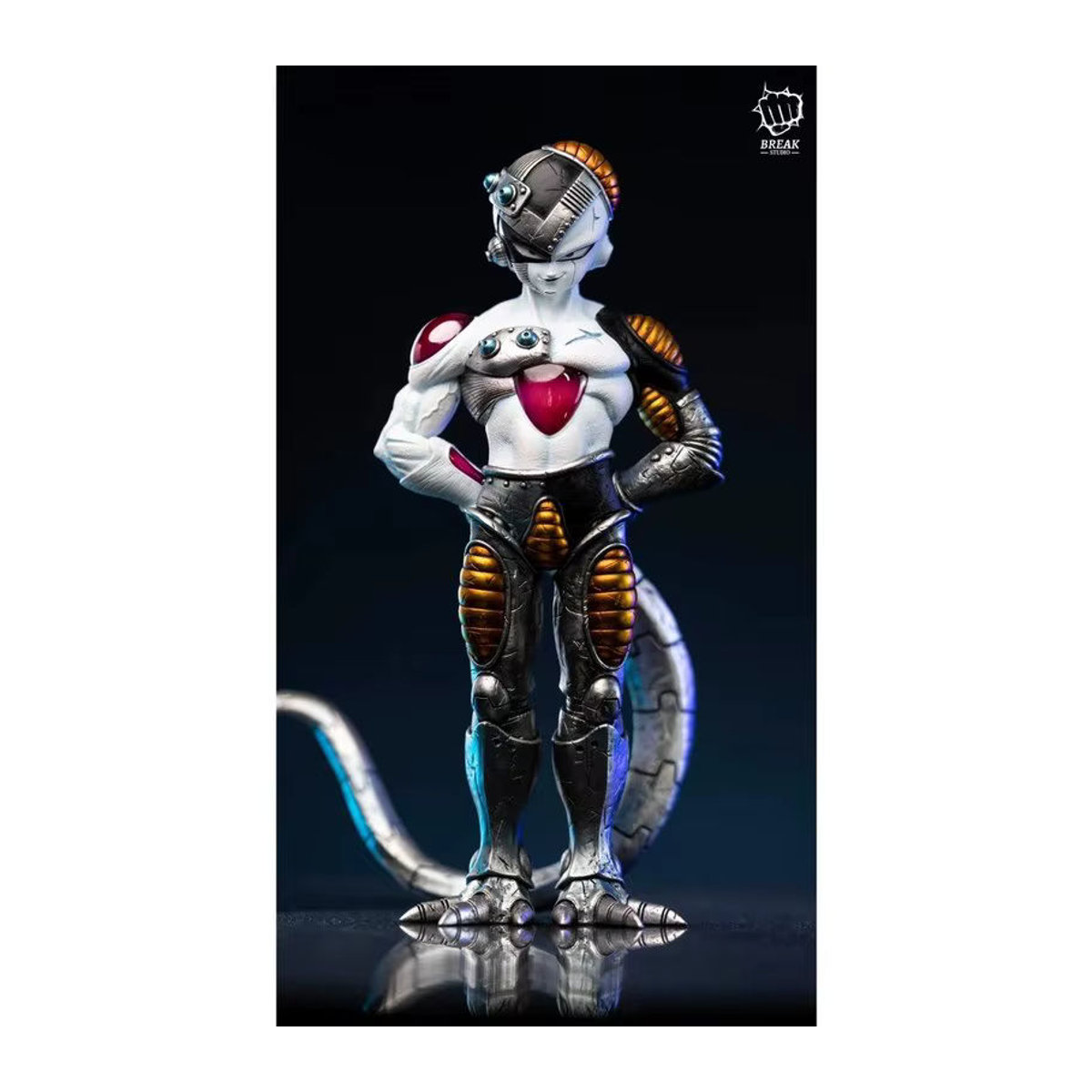 Bandai Dragon Ball Z Mecha Frieza GK Statue Figur aus Kunstharz, mehrfarbig - Bild 4