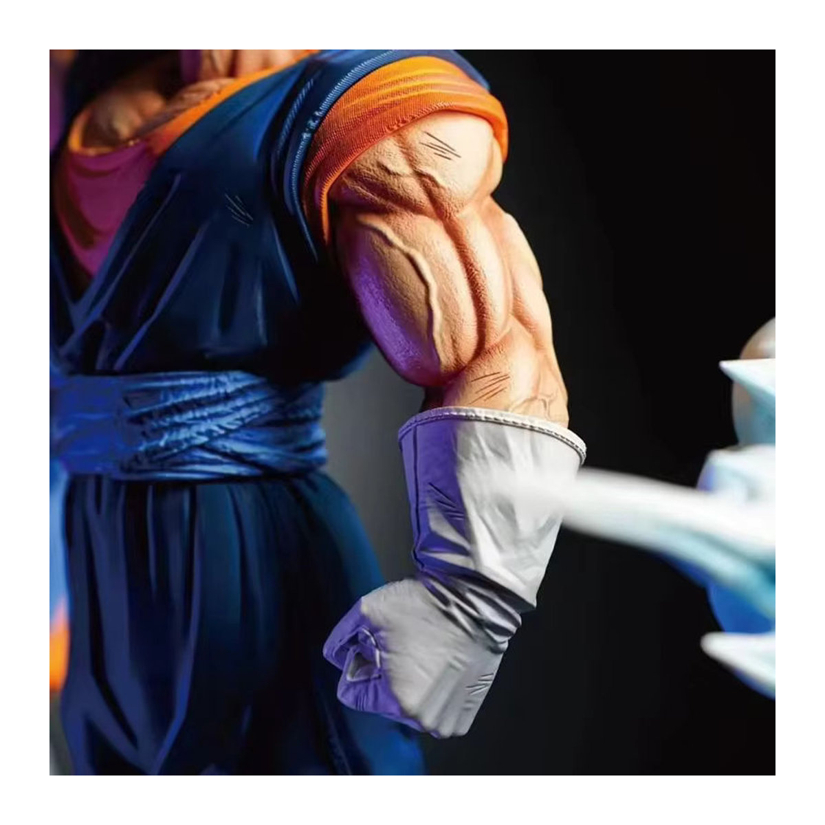 Bandai Dragon Ball Z Sammler-Actionfigur Majin Buu Vs Vegetto aus PVC, mehrfarbige Spielzeugstatue, Höhe: 33 cm - Bild 3