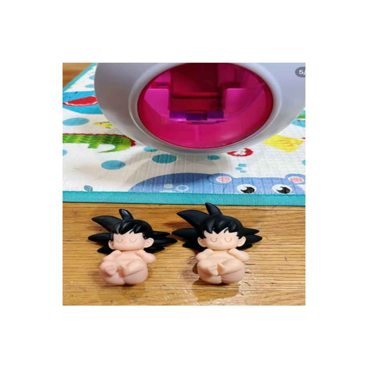Bandai Dragon Ball Z Schlafender Son Goku Actionfigur aus Kunststoff, mehrfarbiges Sammlermodell für Kinder und zur Dekoration - Bild 7