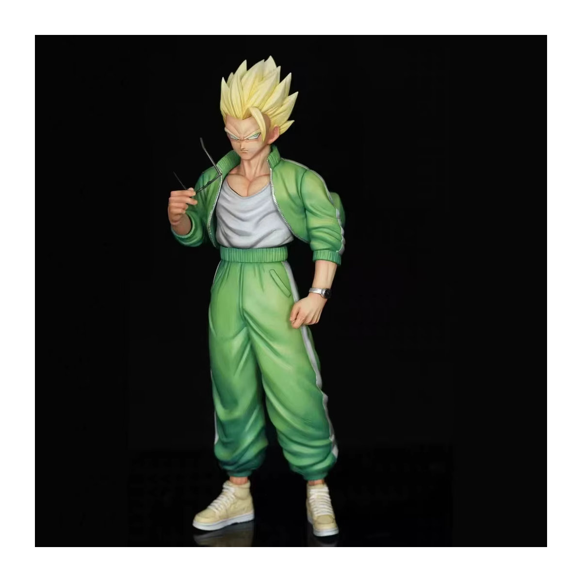Bandai Dragon Ball Z Son Gohan Actionfigur Super Saiyan High School Gohan Sammlerfigur aus Kunststoff, mehrfarbig - Bild 4