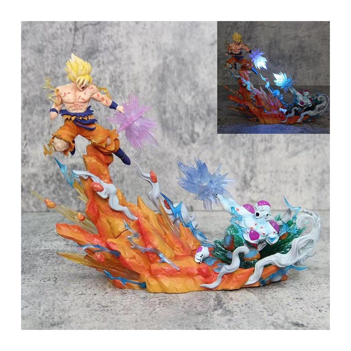 Bandai Dragon Ball Z Son Goku Actionfigur aus PVC, mehrfarbig, Höhe: 21 cm - Bild 1