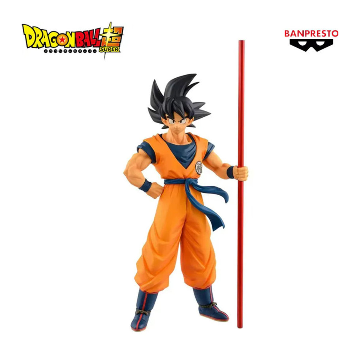 Bandai Dragon Ball Z Son Goku Anime-Figur Super the Movie Manga-Statue aus Kunststoff in Orange - Bild 3
