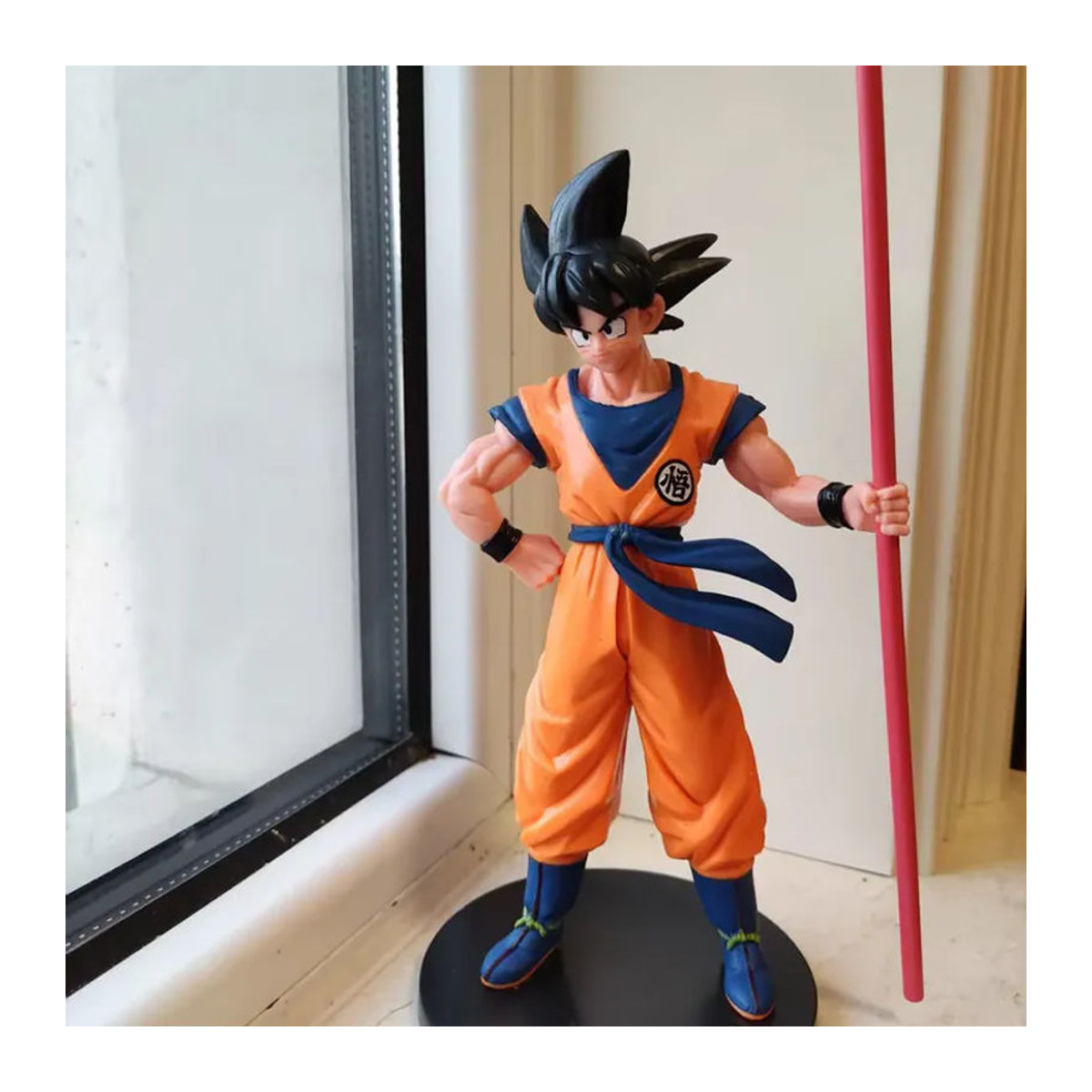Bandai Dragon Ball Z Son Goku Anime-Figur Super the Movie Manga-Statue aus Kunststoff in Orange - Bild 4