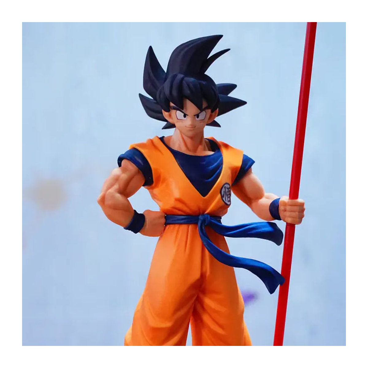 Bandai Dragon Ball Z Son Goku Anime-Figur Super the Movie Manga-Statue aus Kunststoff in Orange - Bild 6