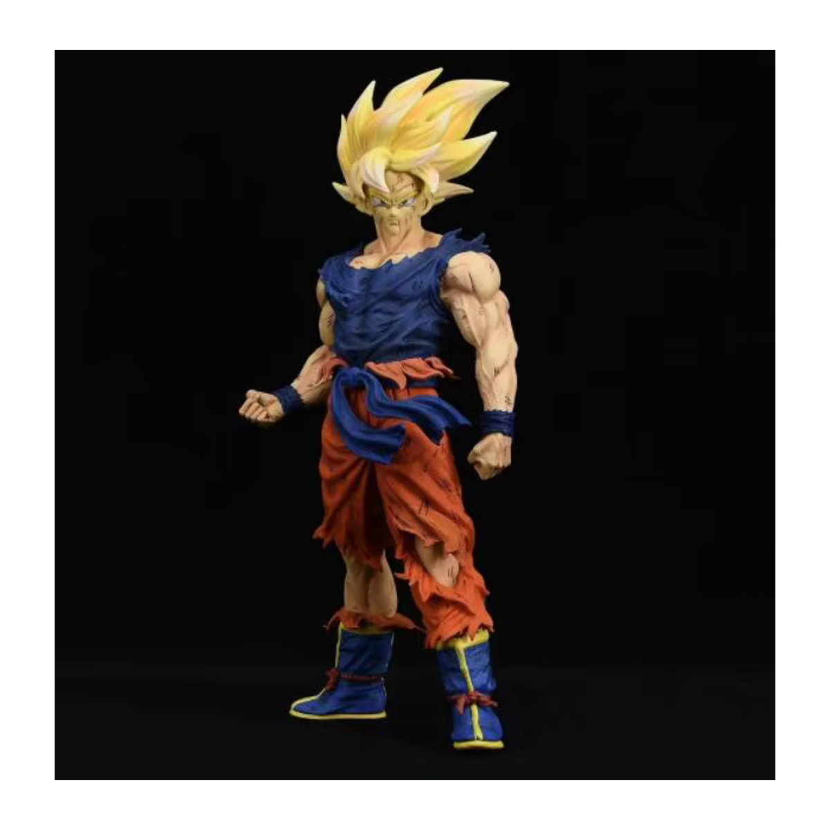 Bandai Dragon Ball Z Son Goku Figur aus Kunstharz, mehrfarbig, Höhe: 43 cm - Bild 3