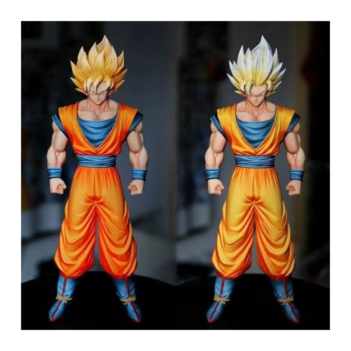 Bandai Dragon Ball Z Son Goku Super Saiyajin Actionfigur aus PVC, mehrfarbig, Höhe: 31,5 cm - Bild 3