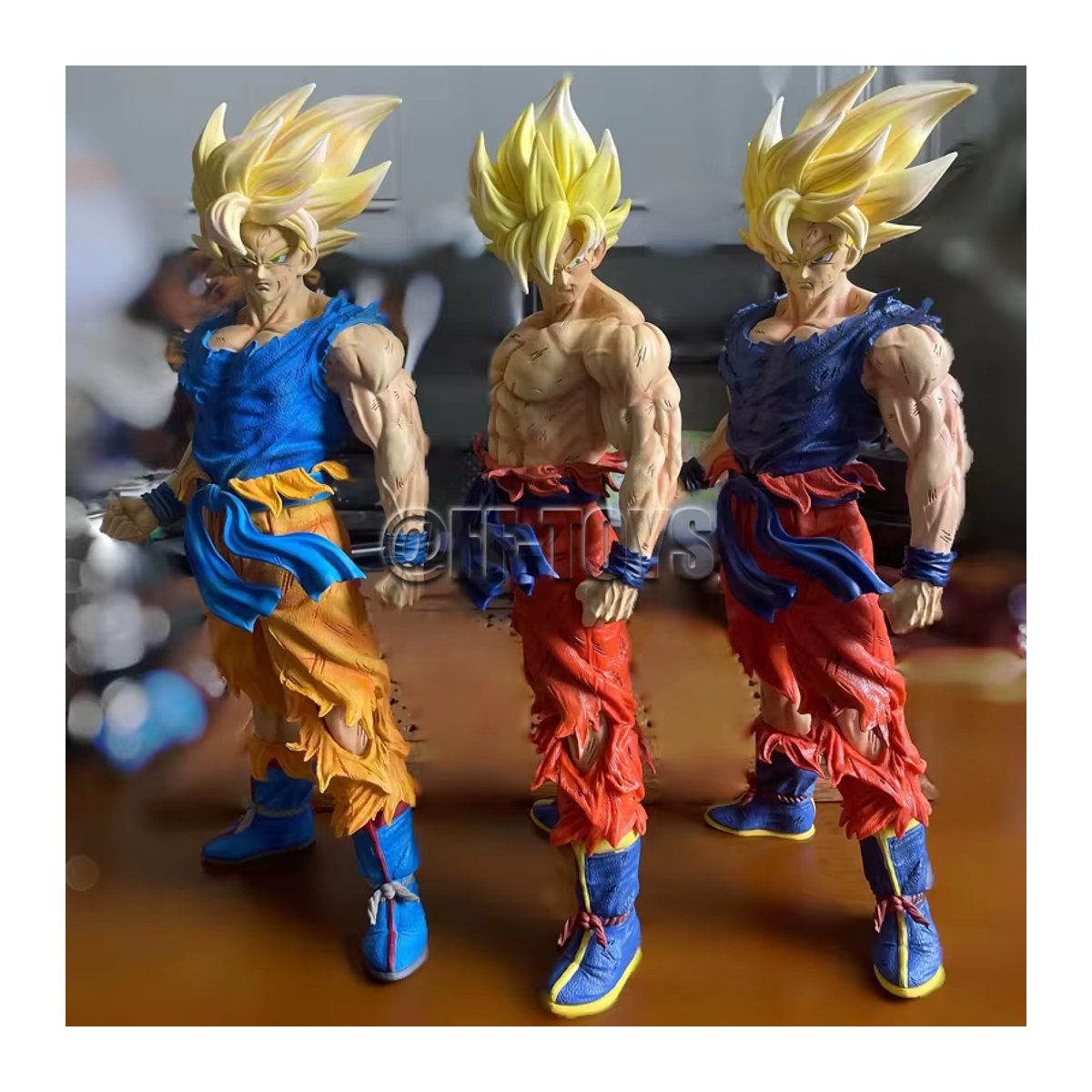 Bandai Dragon Ball Z Son Goku Super Saiyan Namek Figur aus Kunststoff, mehrfarbig, Höhe: 43 cm - Bild 2