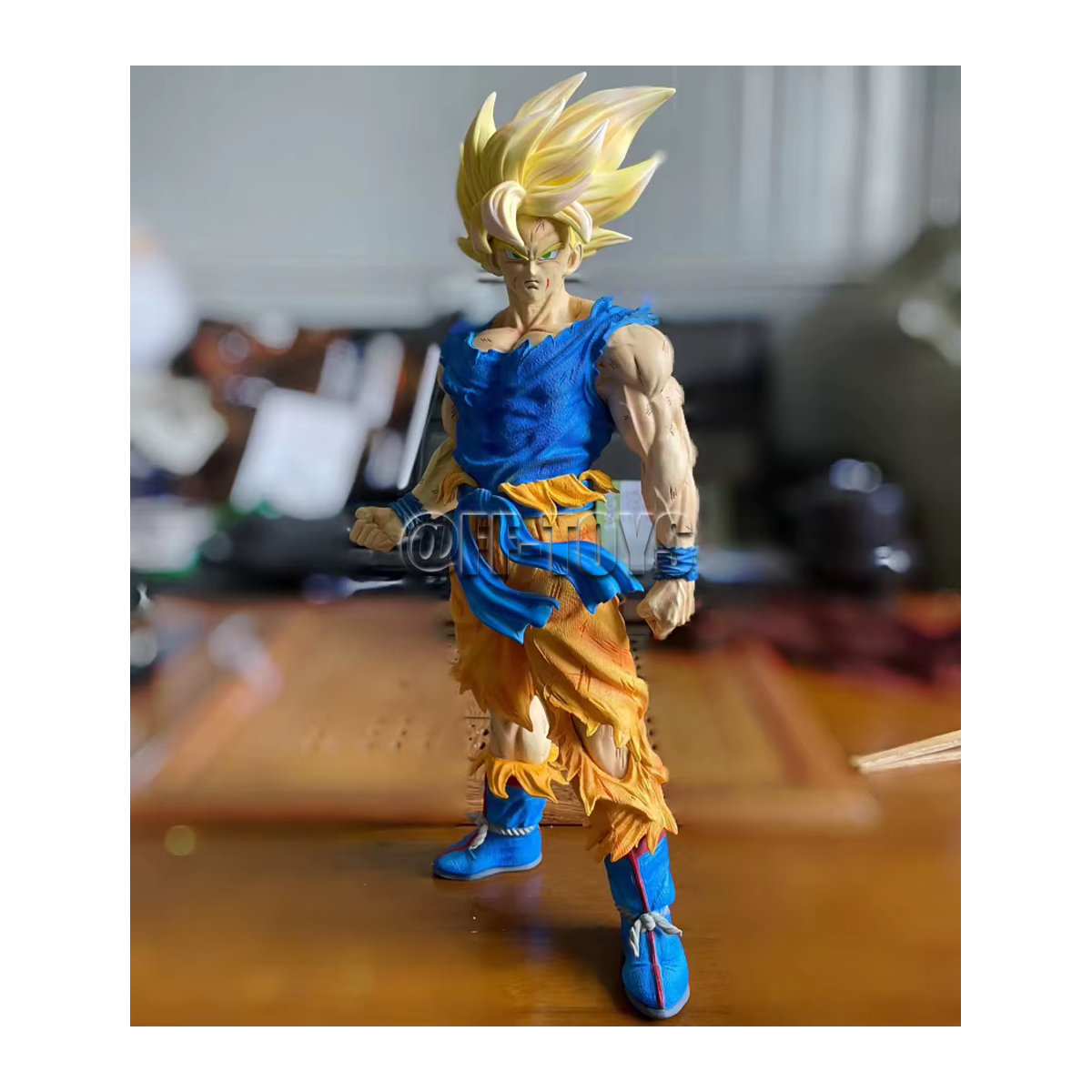 Bandai Dragon Ball Z Son Goku Super Saiyan Namek Figur aus Kunststoff, mehrfarbig, Höhe: 43 cm - Bild 6