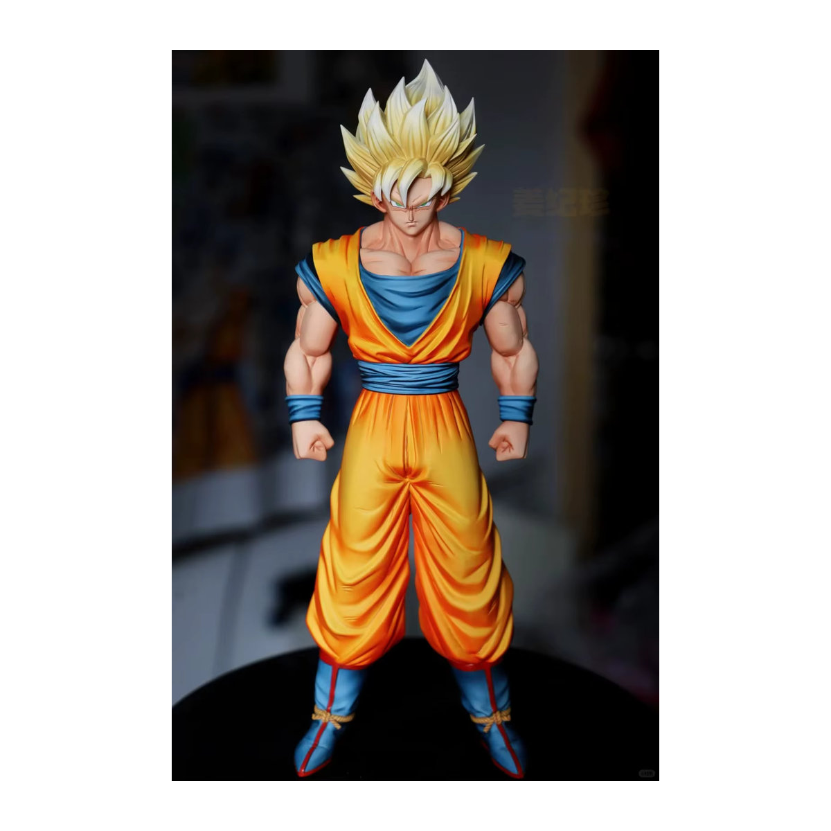 Bandai Dragon Ball Z Super Saiyajin 1 2 Anime Figur Kakarott Actionfigur, mehrfarbig, Höhe: 32 cm - Bild 3