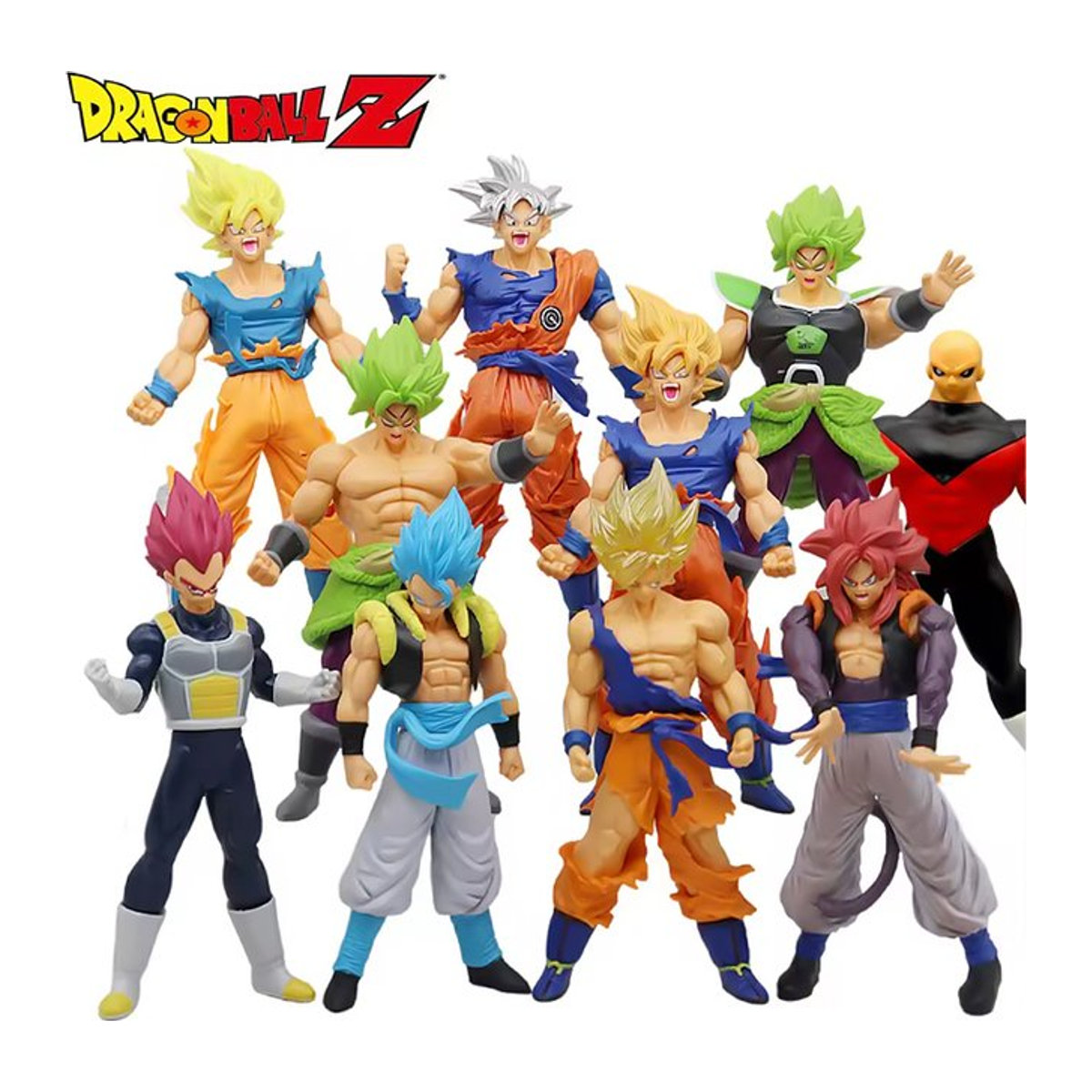 Bandai Dragon Ball Z Super Saiyajin Rose Goku Action Figur in Rosa und Mehrfarbig aus Kunststoff - Bild 1
