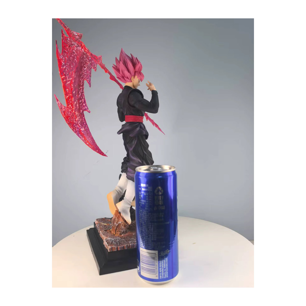 Bandai Dragon Ball Z Super Saiyajin Rose Son Goku Fullpower Anime-Figur in Rosa und Mehrfarbig, Höhe: 37 cm - Bild 3