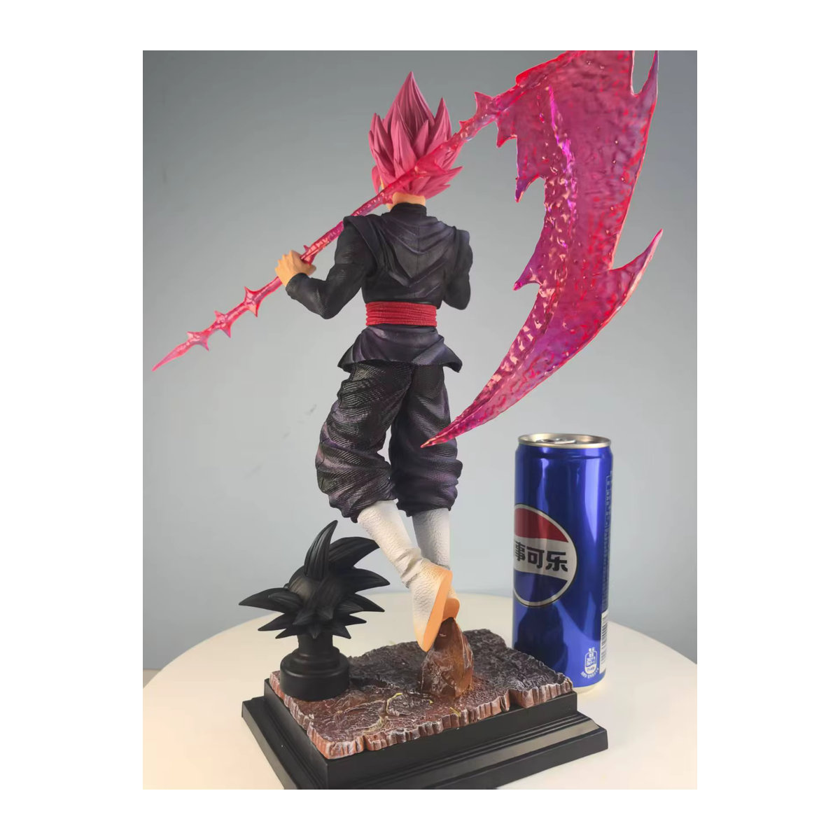 Bandai Dragon Ball Z Super Saiyajin Rose Son Goku Fullpower Anime-Figur in Rosa und Mehrfarbig, Höhe: 37 cm - Bild 5