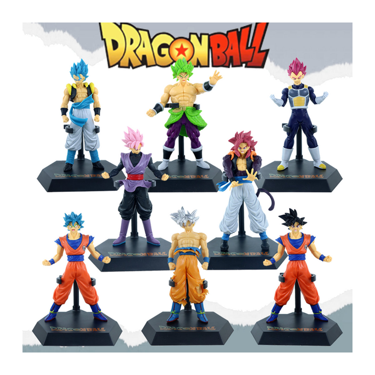 Bandai Dragon Ball Z Super Saiyan Anime-Figur Modell mehrfarbig Höhe: 18-20 cm - Bild 1