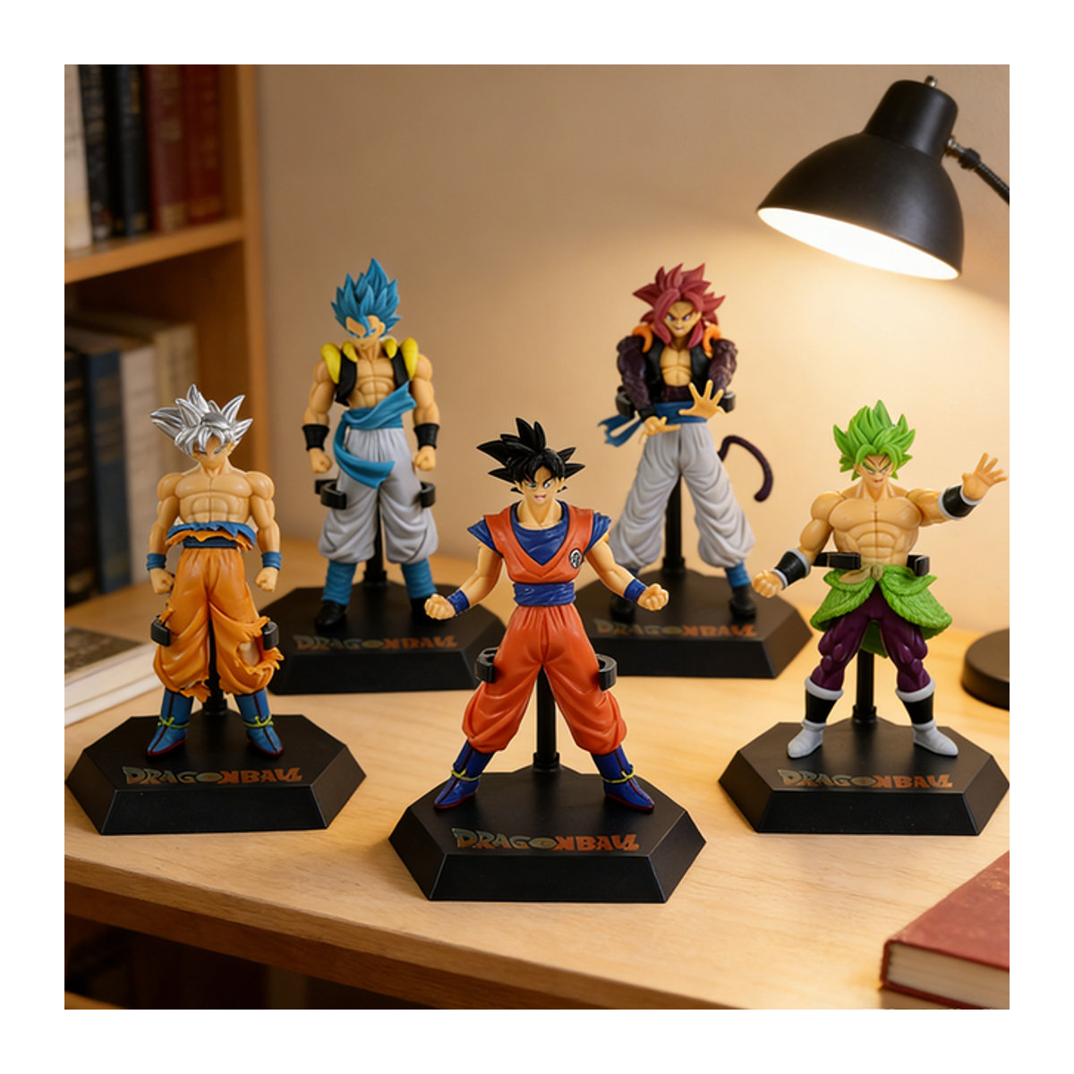 Bandai Dragon Ball Z Super Saiyan Son Goku Actionfigur aus Kunststoff, mehrfarbig, Höhe: 18,5 cm - Bild 1