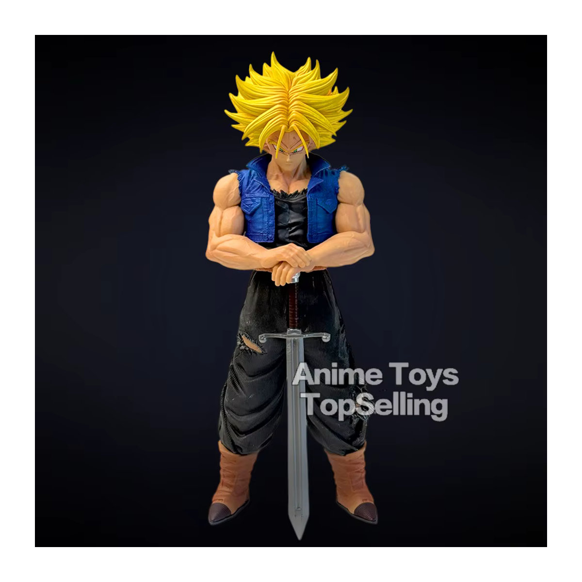 Bandai Dragon Ball Z Trunks Actionfigur aus Kunststoff, mehrfarbig, Höhe: 25 cm - Bild 2