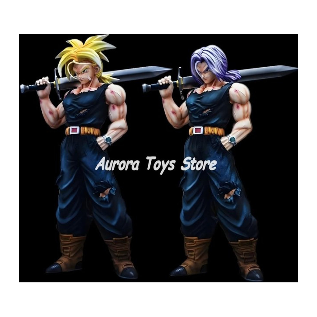 Bandai Dragon Ball Z Trunks Actionfigur aus PVC, mehrfarbig, Höhe: 32,5 cm - Bild 1