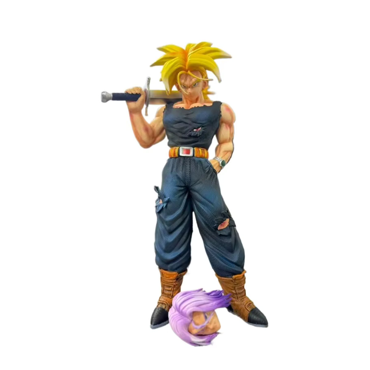 Bandai Dragon Ball Z Trunks Actionfigur aus PVC, mehrfarbig, Höhe: 32,5 cm - Bild 5